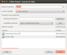 Ubuntu Search For Files